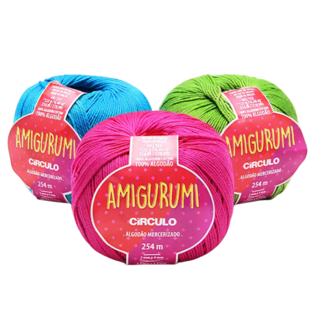 Linhas - Aviamentos - Lãs - Fios de malha - Cordões 4 Linha Amigurumi